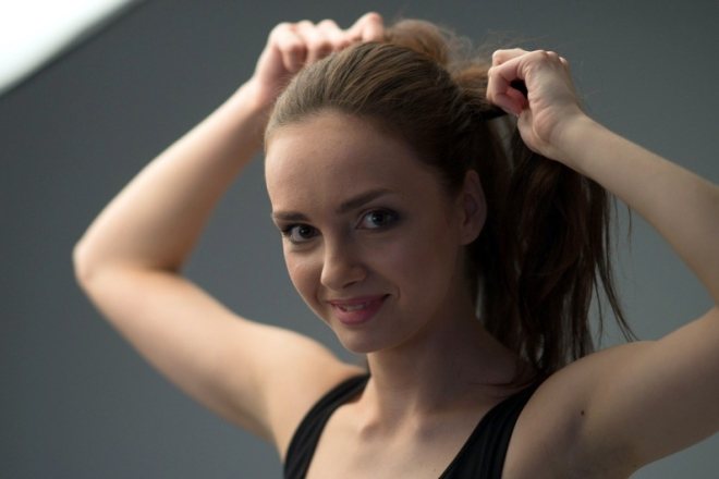 Актриса Евгения Нохрина