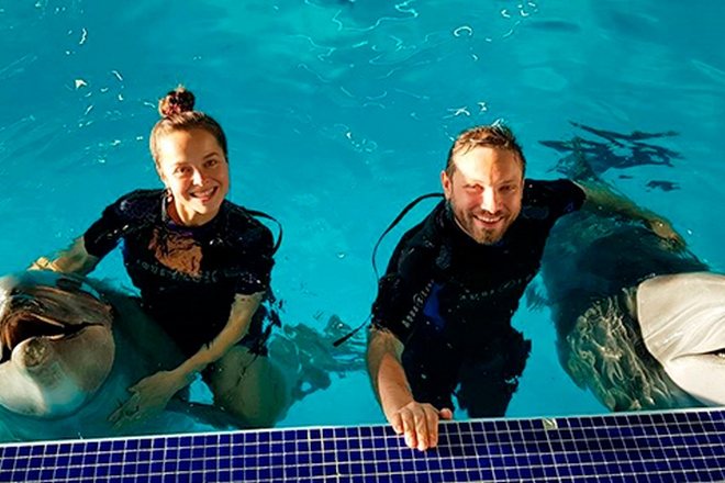 Александр Коптель и Наталья Медведева