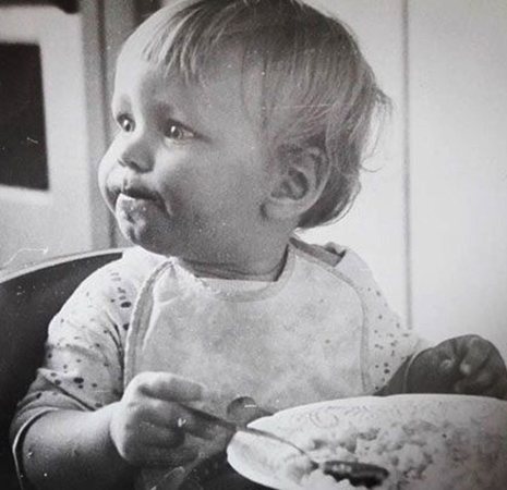 Александр Стекольников в детстве