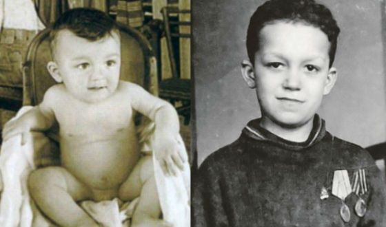 Детские фото Иосифа Кобзона