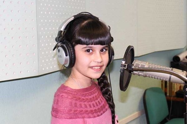 Диана Анкудинова в детстве