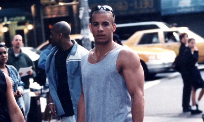 Дизель в фильме Бродяги