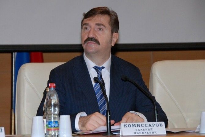 Комиссаров на конференции