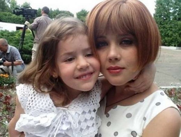 Людмила Свитова с дочерью