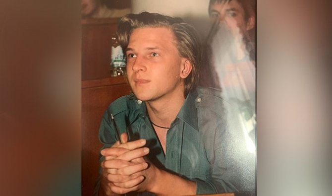 Павел Курьянов на лекции в университете