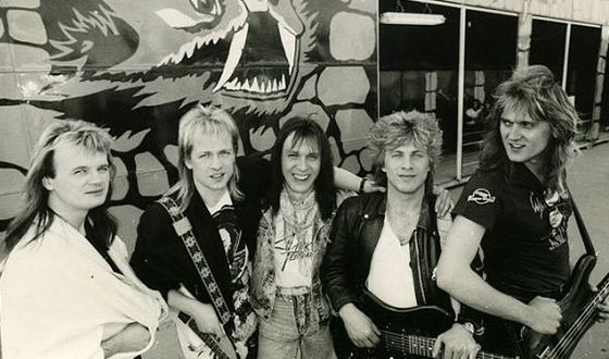 Рок-группа «Парк Горького» выступали на английском языке