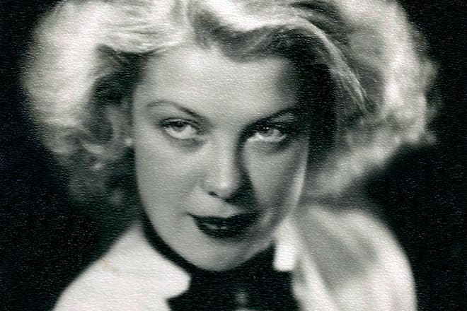 Тамара Носова в молодости