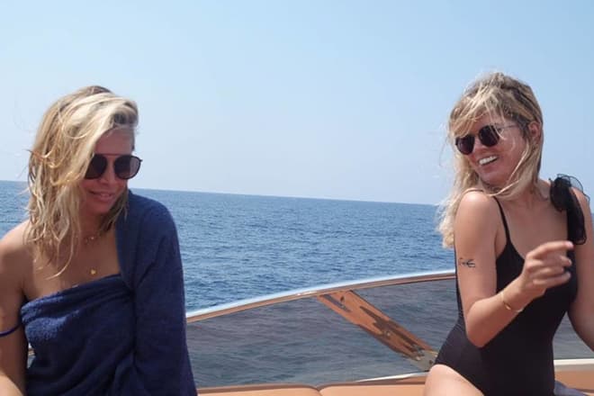 Вера Брежнева и Виктория Галушка в 2021 году