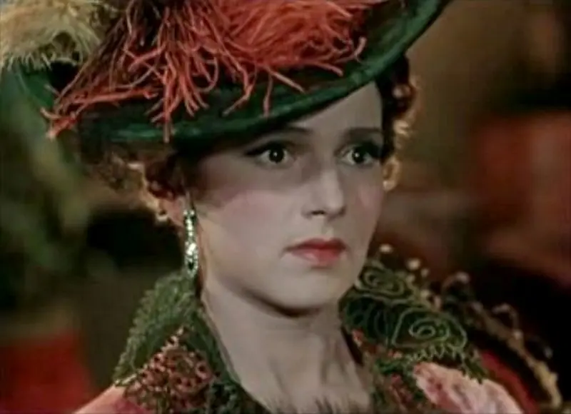 Юлия Борисова в роли Настасьи Филипповны (кадр из фильма «Идиот»)